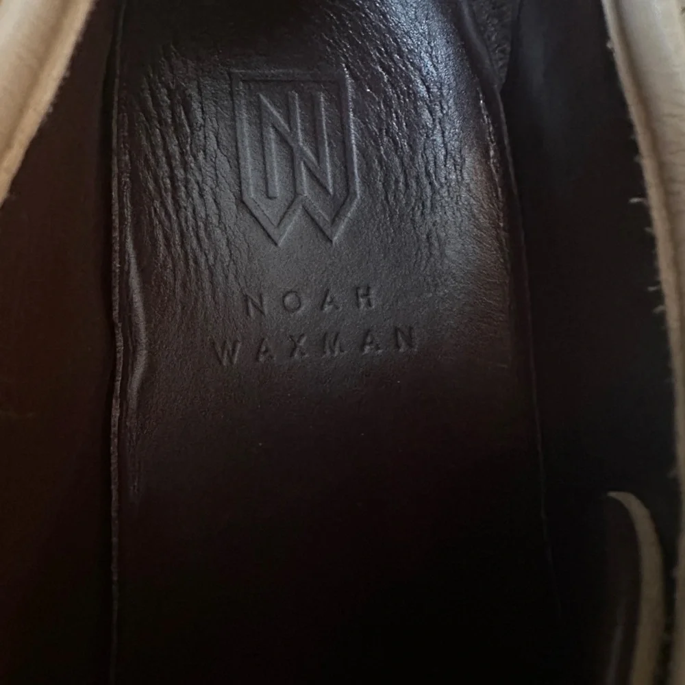 Noah Waxman Gotham Suede Sneakers Sand Men's Size 10 Retail $175